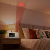 Meteo Weerstation SP208 - Met Tijdprojector en Draadloze Sensor