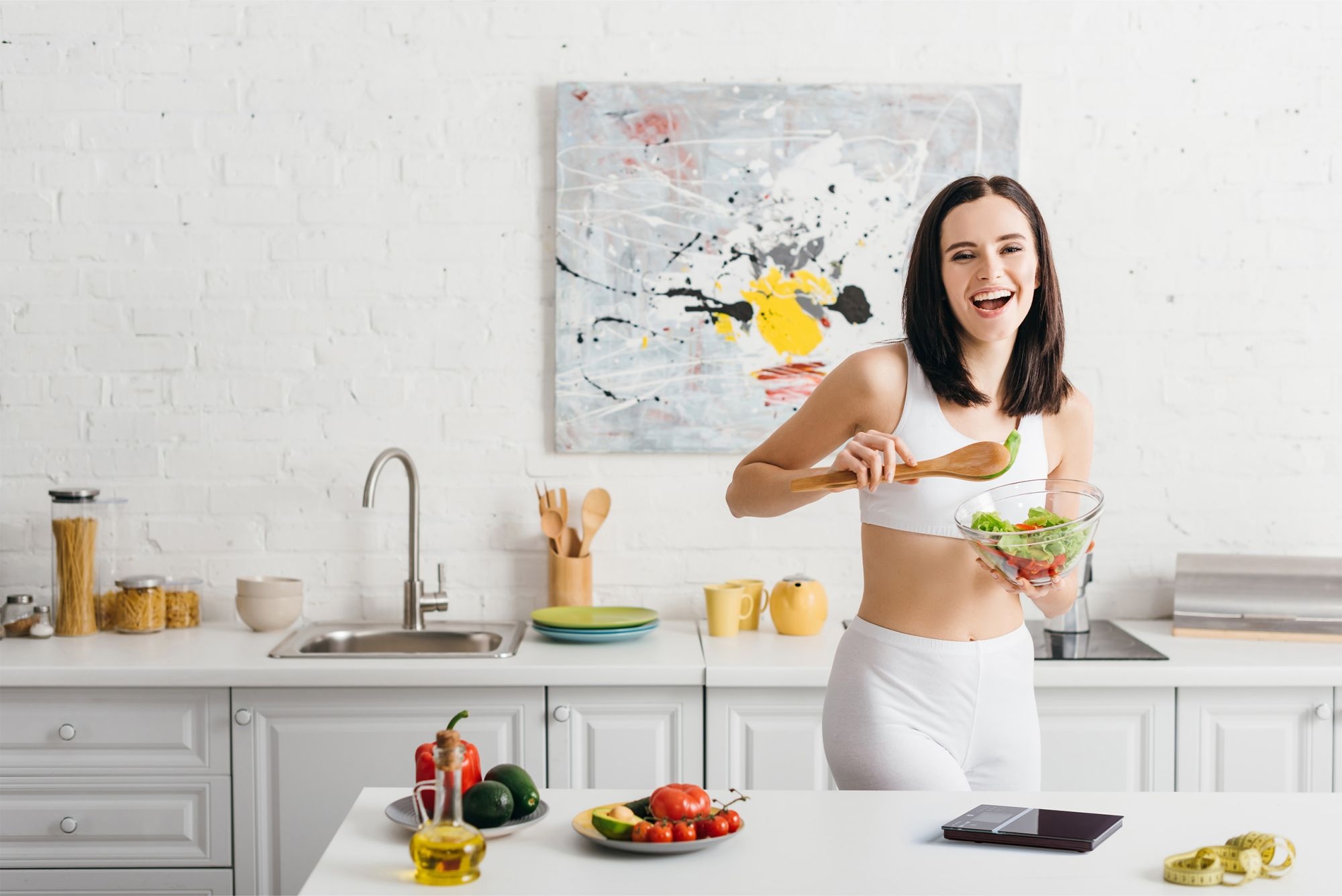 ELDOM Digitale Keukenweegschaal DWK200 - Meet 7 Voedingswaarden