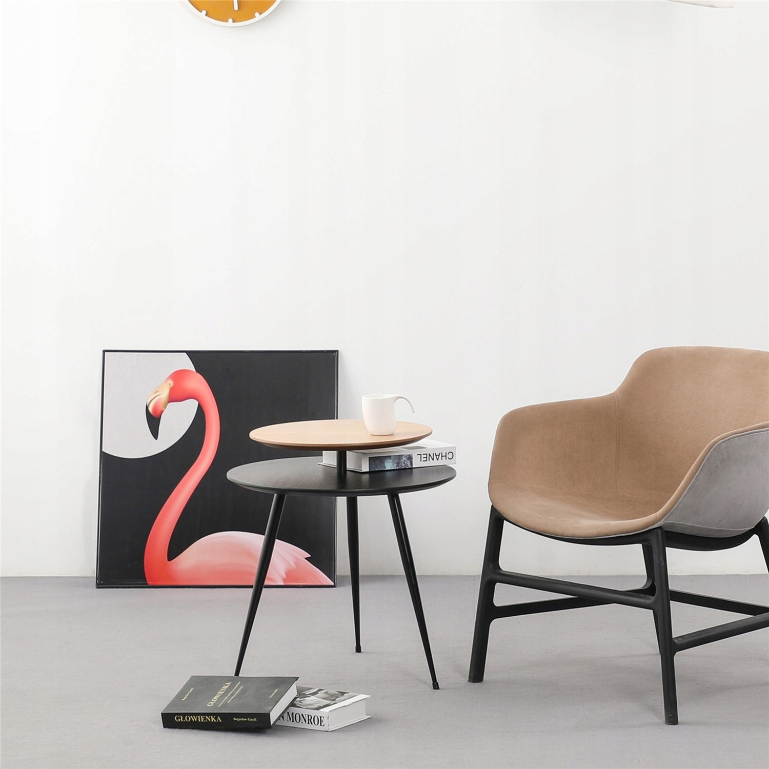 NUFORMA Salontafel met 2 Bladen - Modern Design & Stabiel Hout