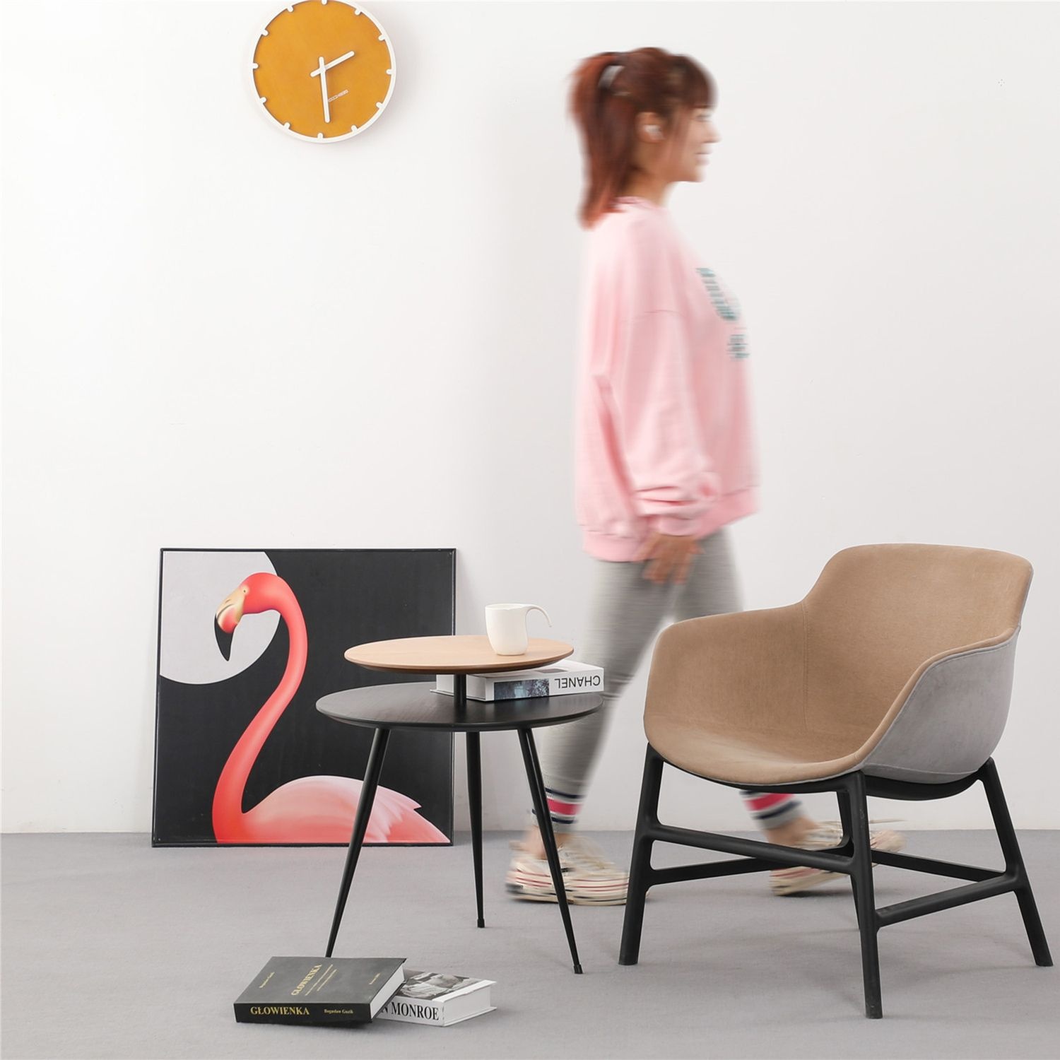 NUFORMA Salontafel met 2 Bladen - Modern Design & Stabiel Hout