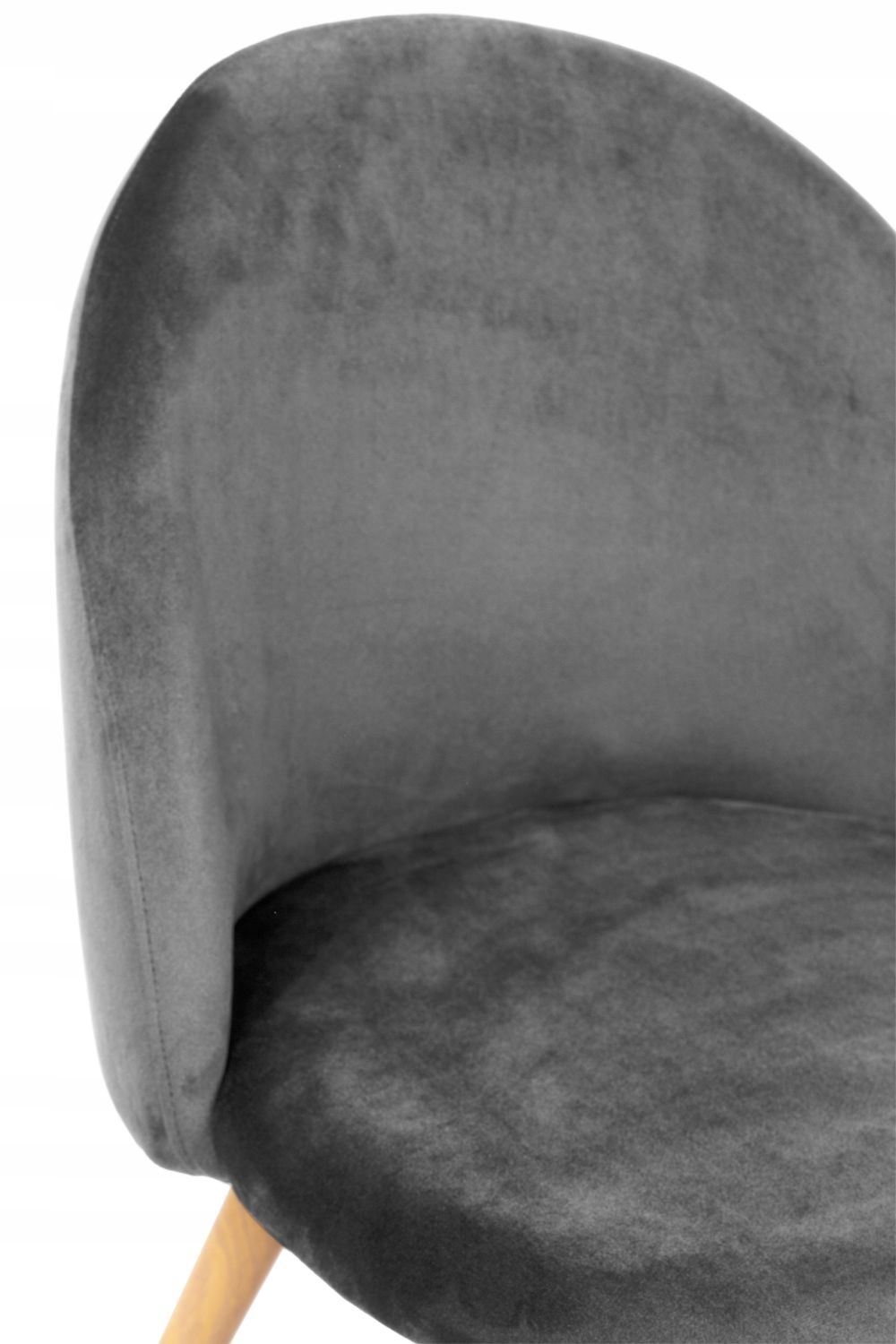 NUFORMA Velvo Stoel - Scandinavisch Design & Hoog Comfort - Grijs