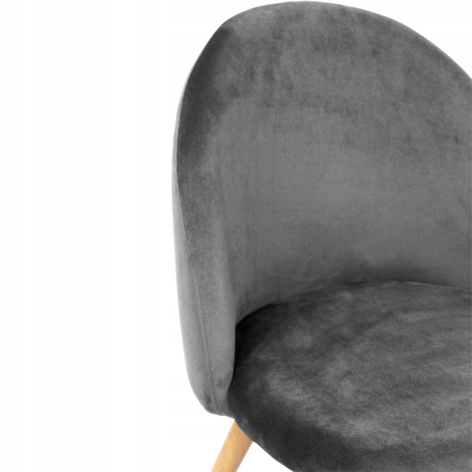 NUFORMA Velvo Stoel - Scandinavisch Design & Hoog Comfort - Grijs