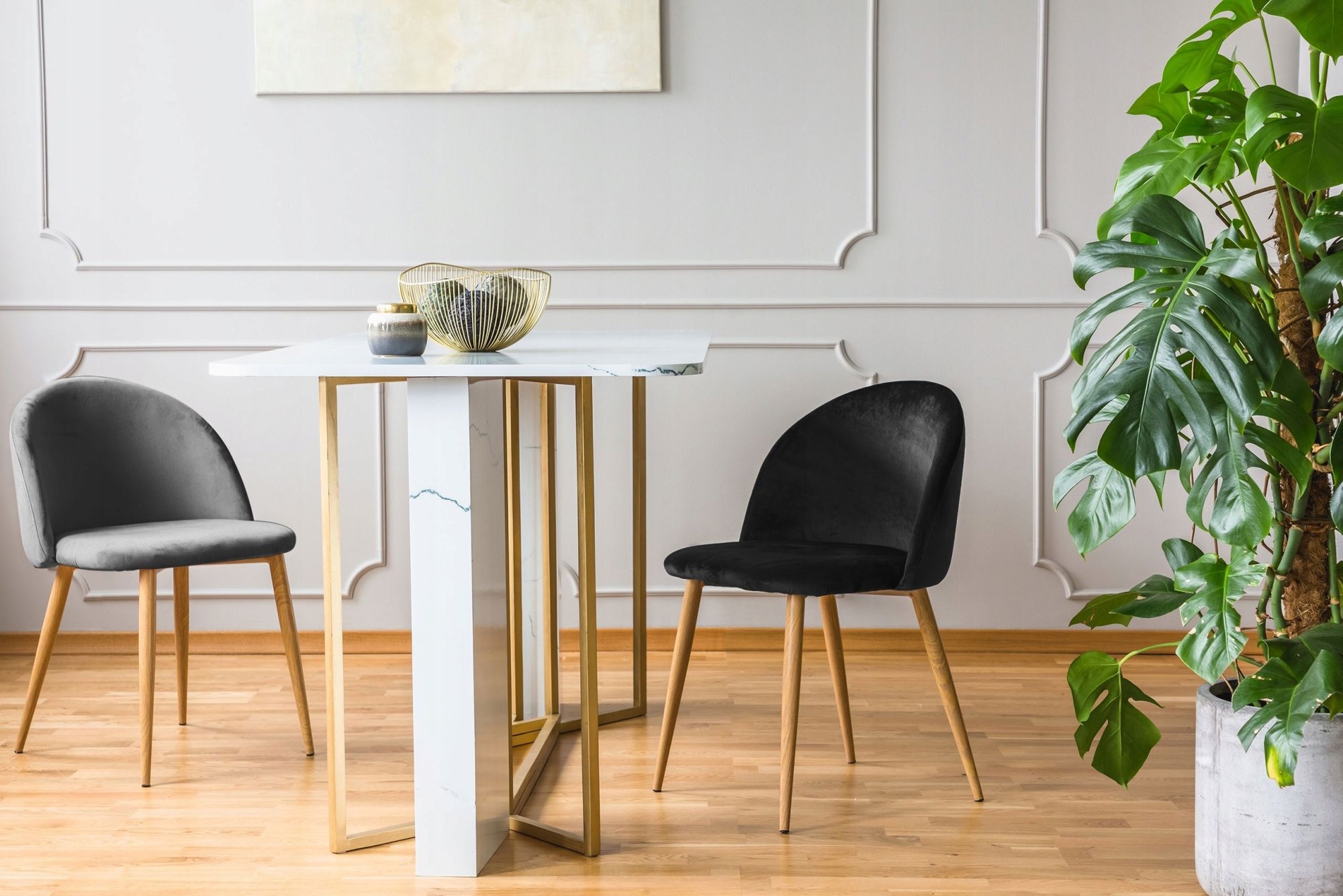 NUFORMA Velvo Stoel - Scandinavisch Design & Hoog Comfort - Grijs