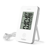 METEO Weerstation SP50 wit - Meet binnen- en buitentemperatuur
