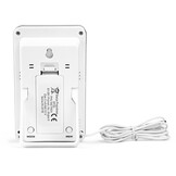 METEO Weerstation SP50 wit - Meet binnen- en buitentemperatuur