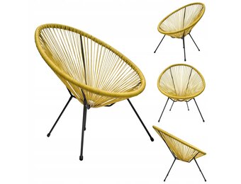 NUFORMA Acapulco Tuinstoel - Stijlvol Comfort voor Balkon en Terras