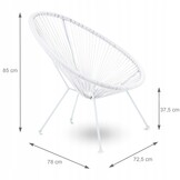 NUFORMA Acapulco Tuinstoel - Weerbestendig en Comfortabel Design