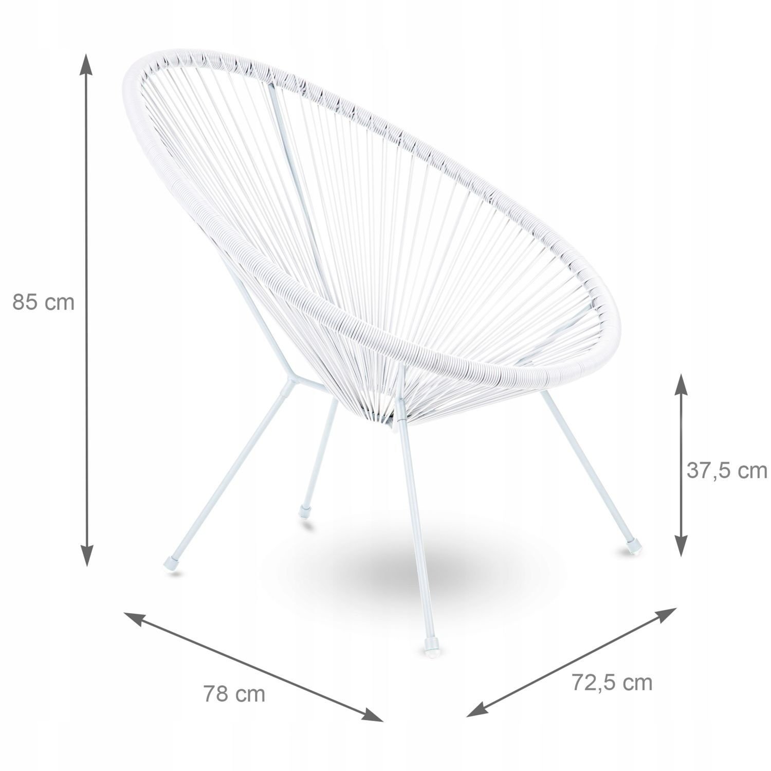 NUFORMA Acapulco Tuinstoel - Weerbestendig en Comfortabel Design
