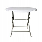 NUFORMA Ronde Inklapbare Cateringtafel 80cm - Compact opvouwbaar