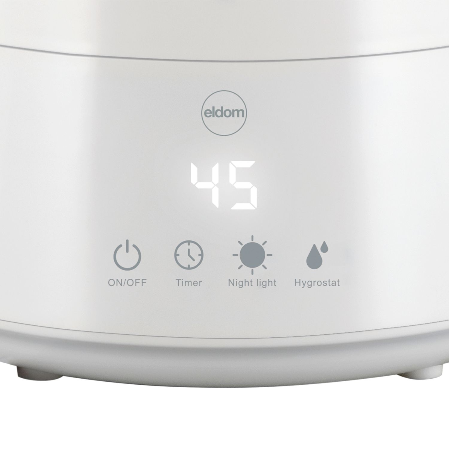 ELDOM Ultrasone luchtbevochtiger NU30 - 4,5L tank en aromatherapie