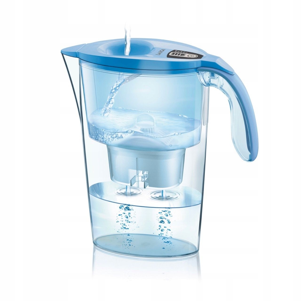 LAICA Stream Line Waterfilterkan - Past perfect in de koelkastdeur