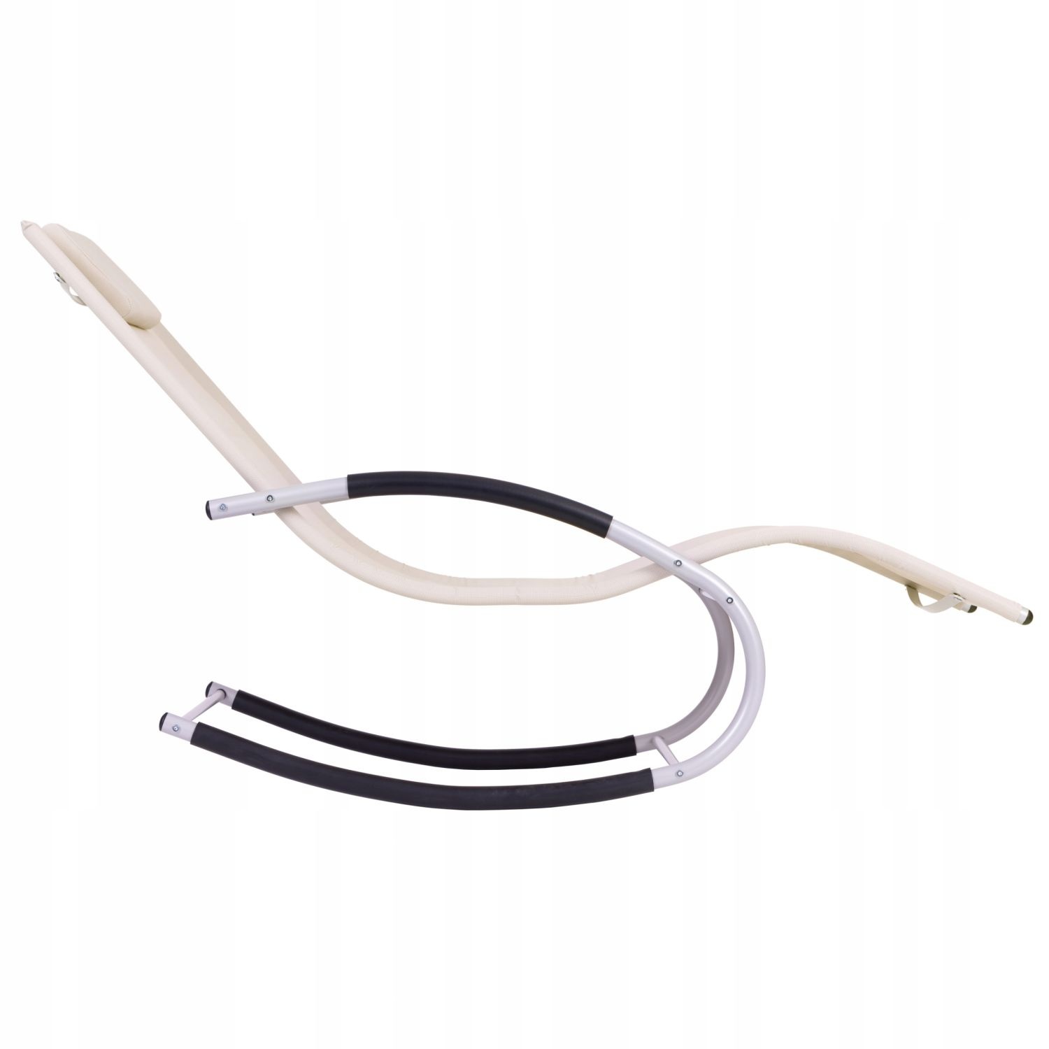 GARDENSELECT Schommelligbed Beige - Ergonomisch met schommelfunctie