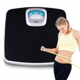 IDEAL Mechanische Badkamerweegschaal IZ9202 - Werkt zonder batterijen