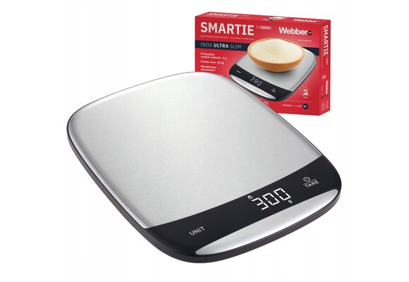 WEBBER Keukenweegschaal SMARTIE EK8880R - 10kg en USB Oplaadbaar