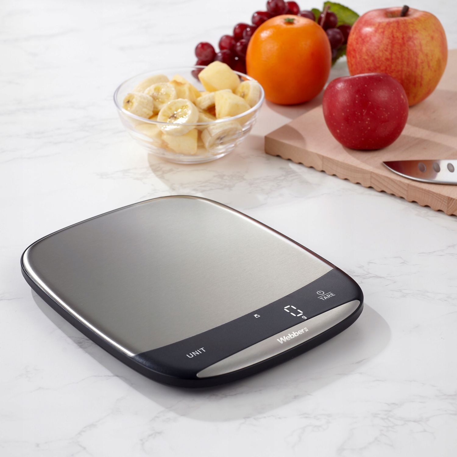 WEBBER Keukenweegschaal SMARTIE EK8880R - 10kg en USB Oplaadbaar