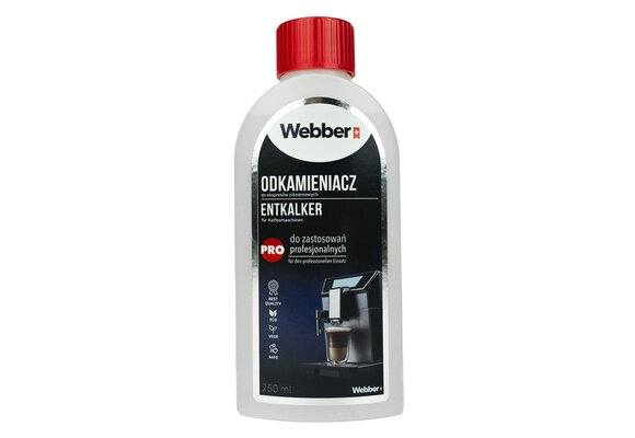 Webber Ontkalker Koffiemachine 250 ml - Behoudt de Pure Koffiesmaak