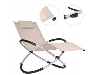 GARDENSELECT Tuinligstoel IBIZA - Schommelen in Zero Gravity