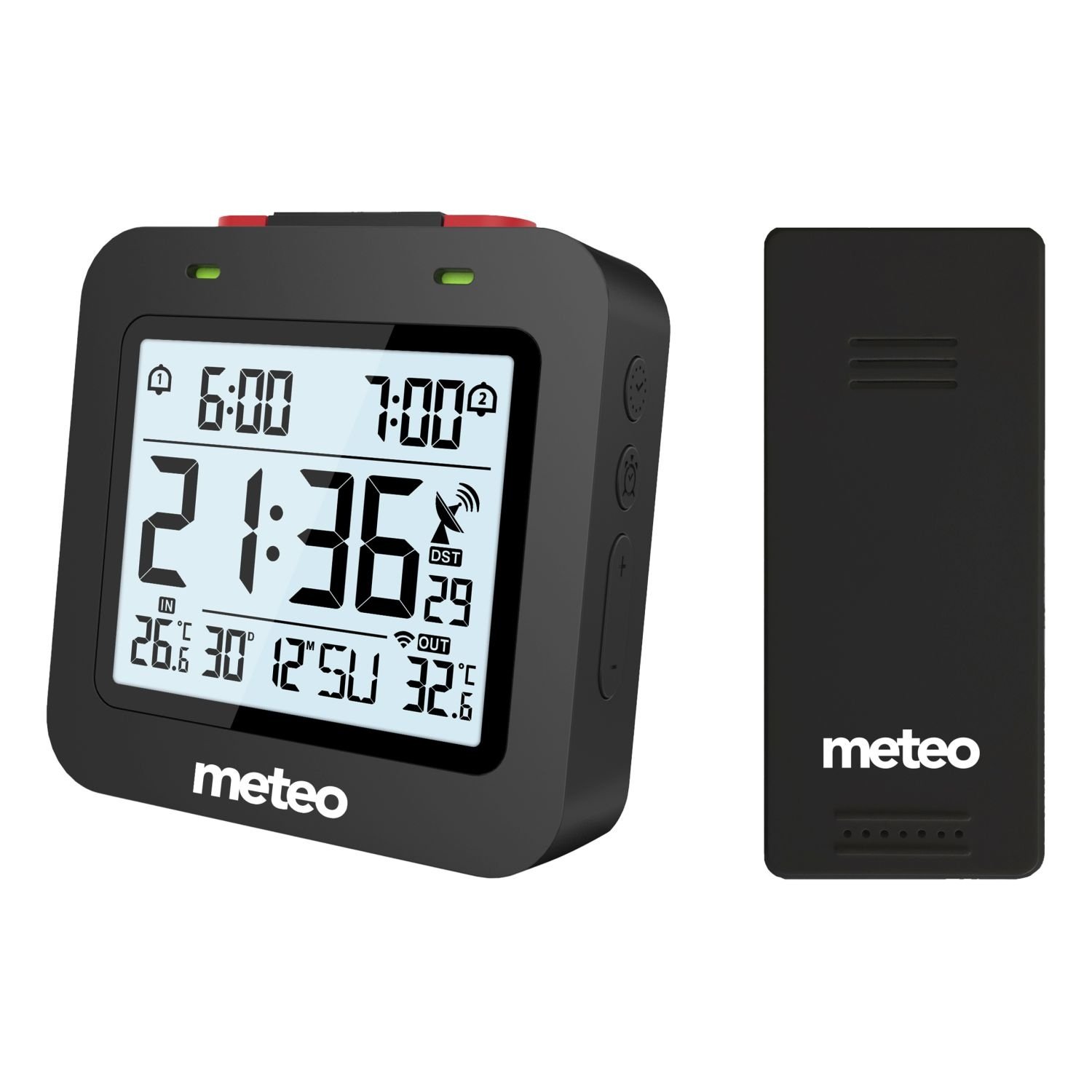 METEO klok met thermometer ZP34 - altijd de exacte tijd en temperatuur