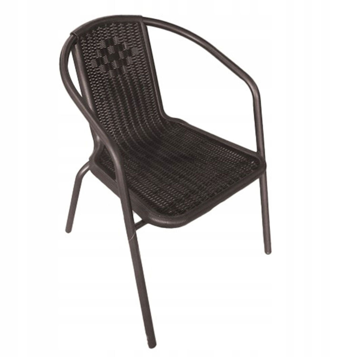 NUFORMA Technorattan Tuinset - Tafel met 2 Stoelen - Weerbestendig