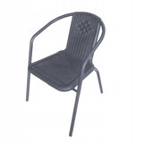 NUFORMA Tuinset Grijs - Compacte Bistroset met Weerbestendig Rattan