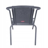 NUFORMA Tuinset Grijs - Compacte Bistroset met Weerbestendig Rattan