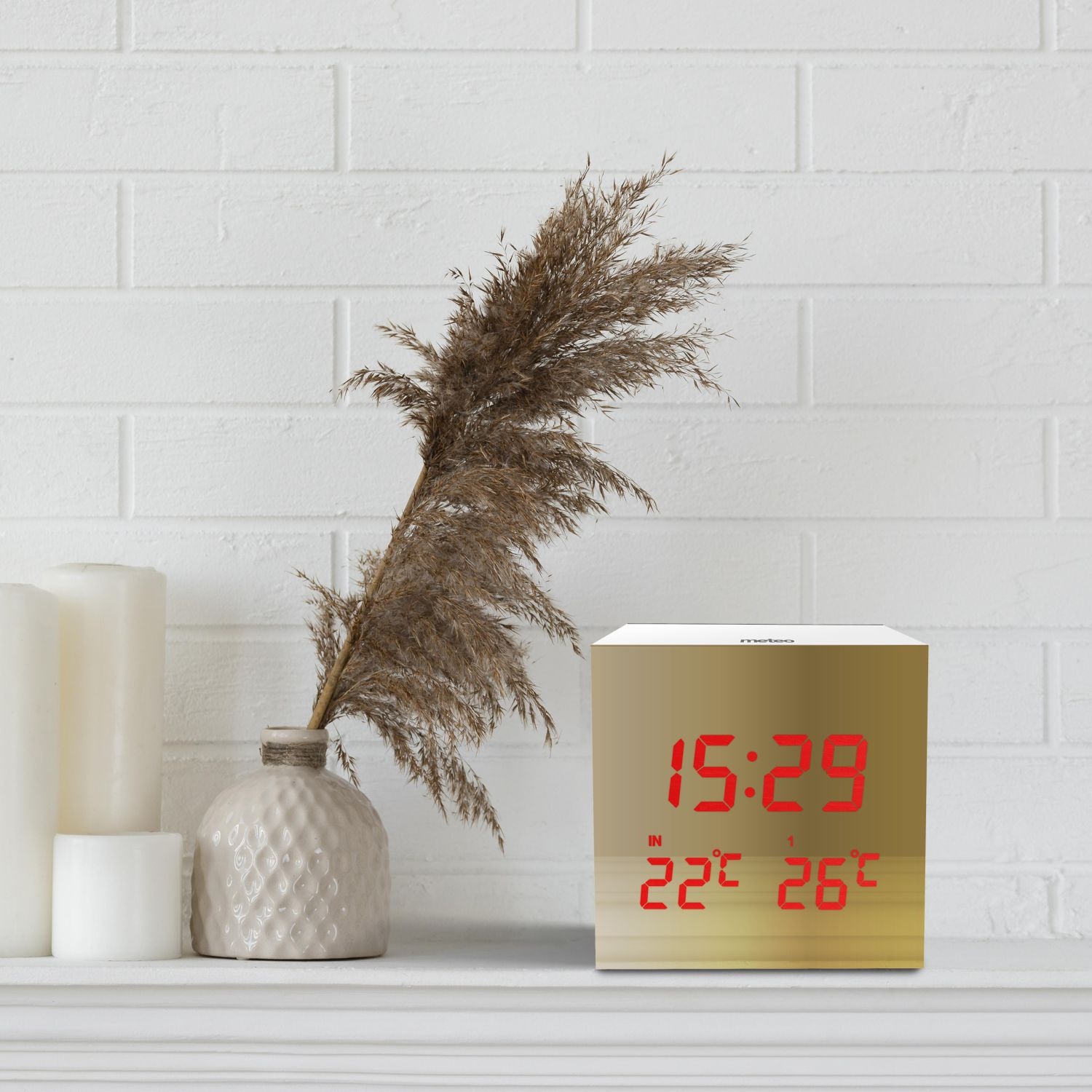 METEO ZP28 Klok - Compact Weerstation met Draadloze Buitensensor