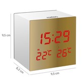 METEO ZP28 Klok - Compact Weerstation met Draadloze Buitensensor