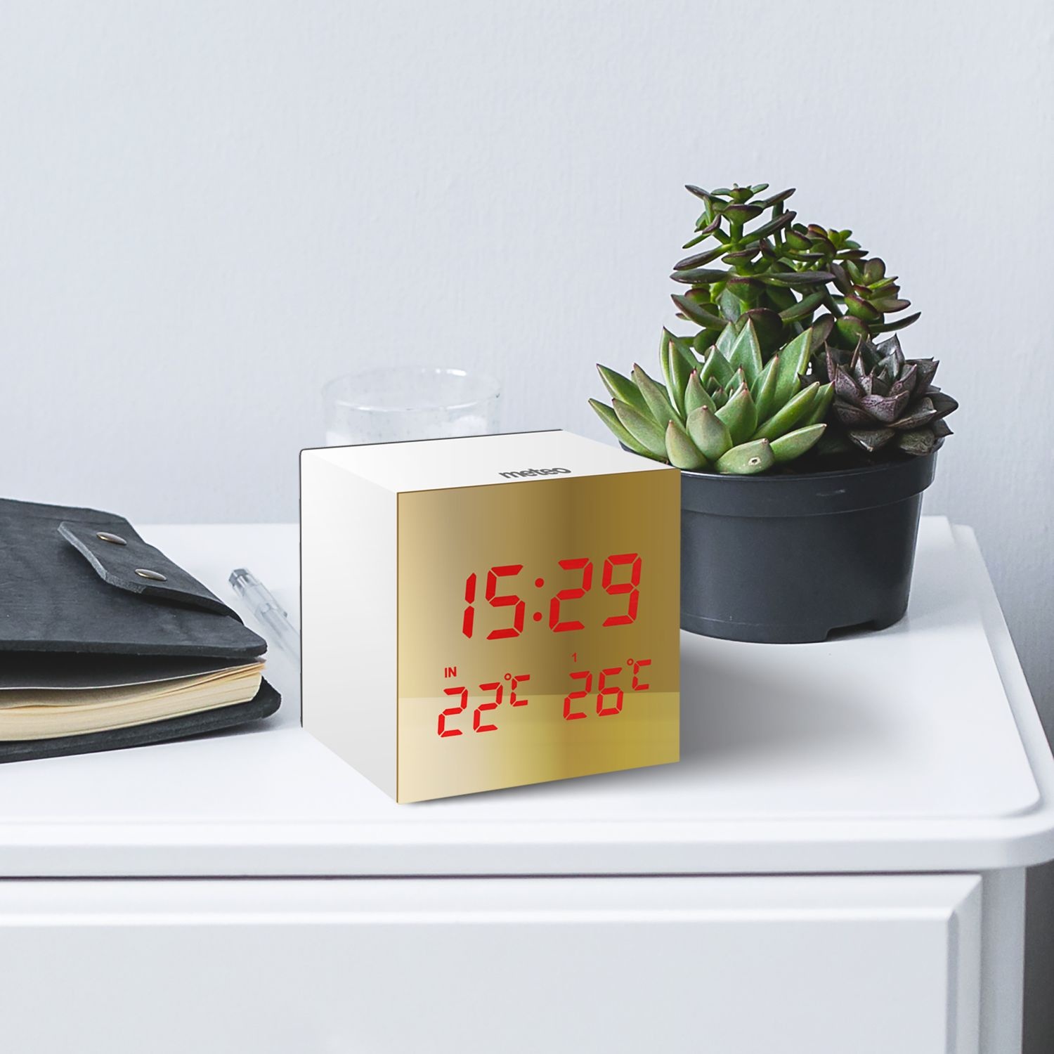 METEO ZP28 Klok - Compact Weerstation met Draadloze Buitensensor