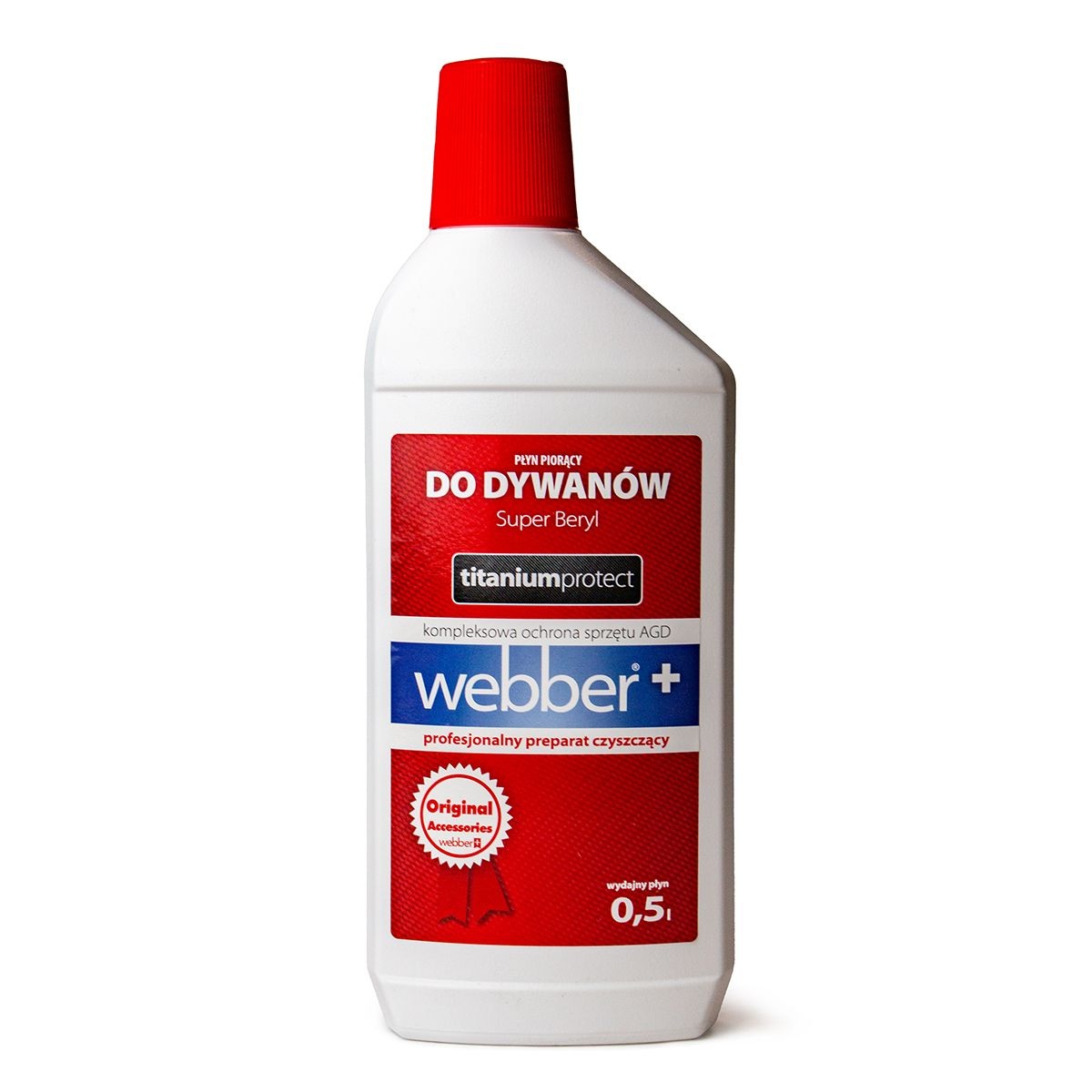Webber BERYL Tapijtreinigingsshampoo 500 ml - Professionele reiniging