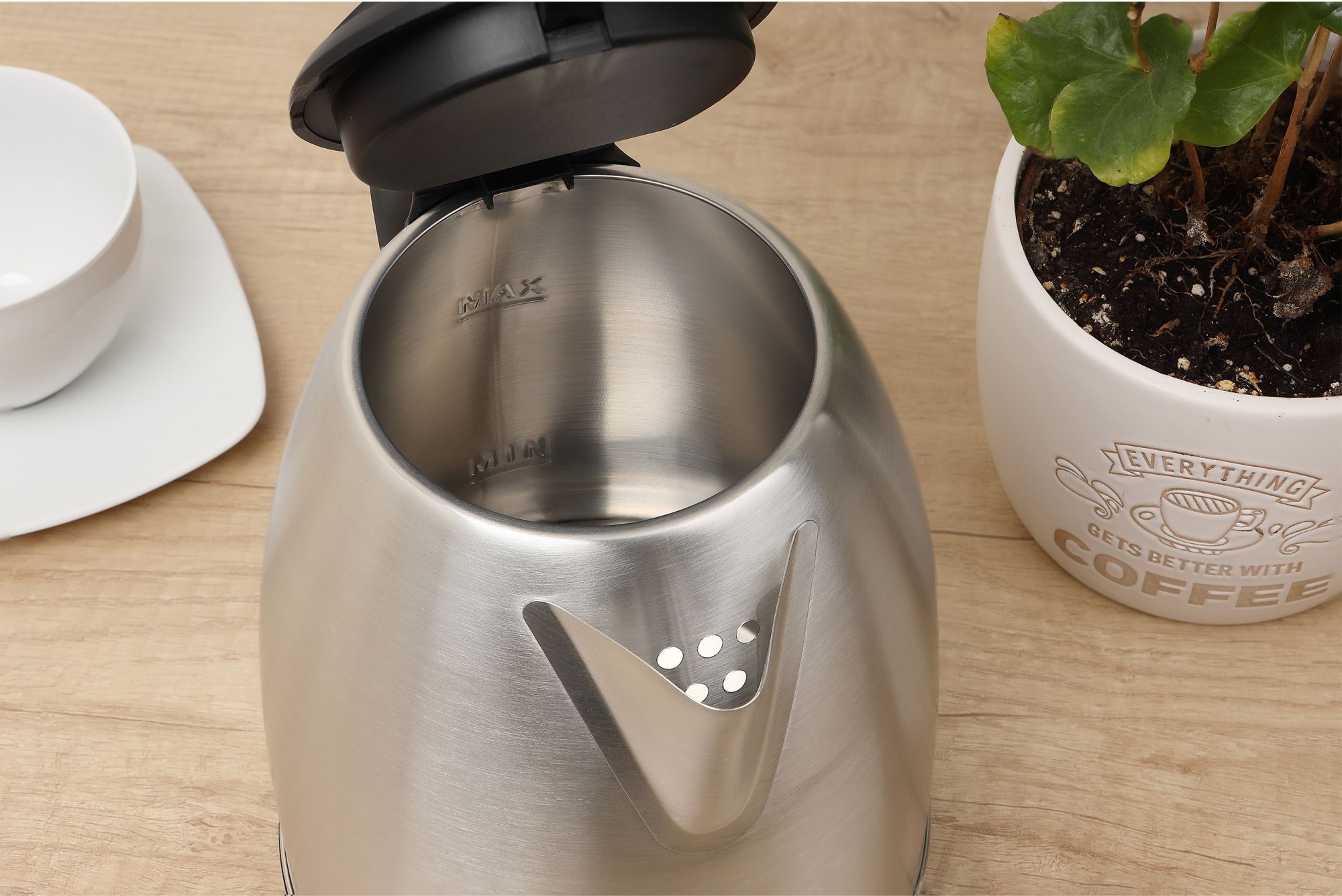 ELDOM Elektrische Waterkoker CS25 - 1.7L met Drievoudige Beveiliging