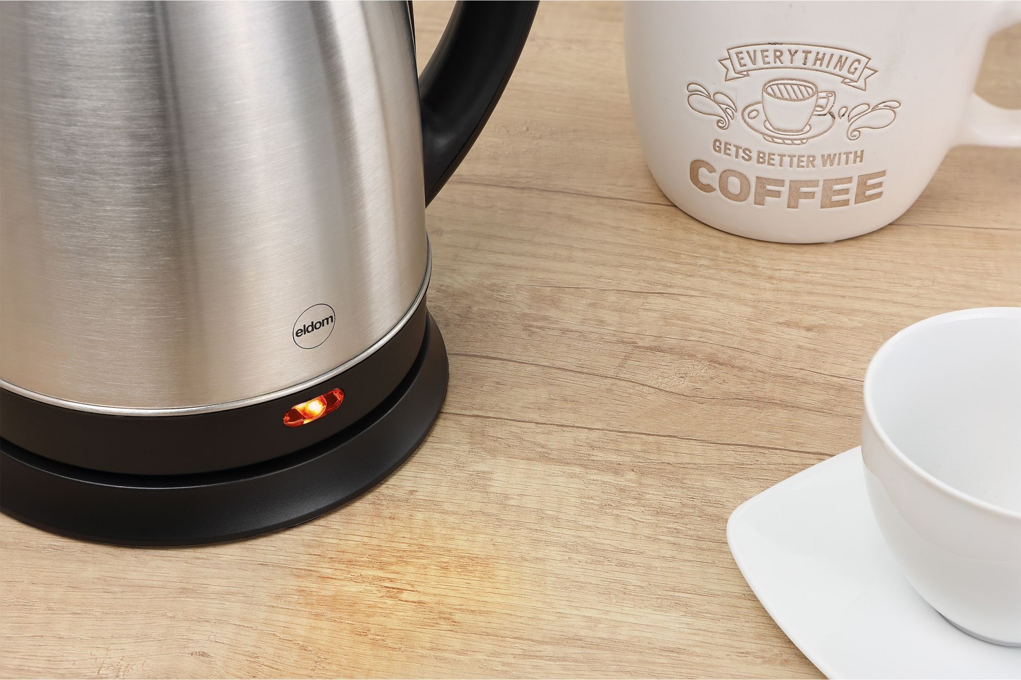 ELDOM Elektrische Waterkoker CS25 - 1.7L met Drievoudige Beveiliging