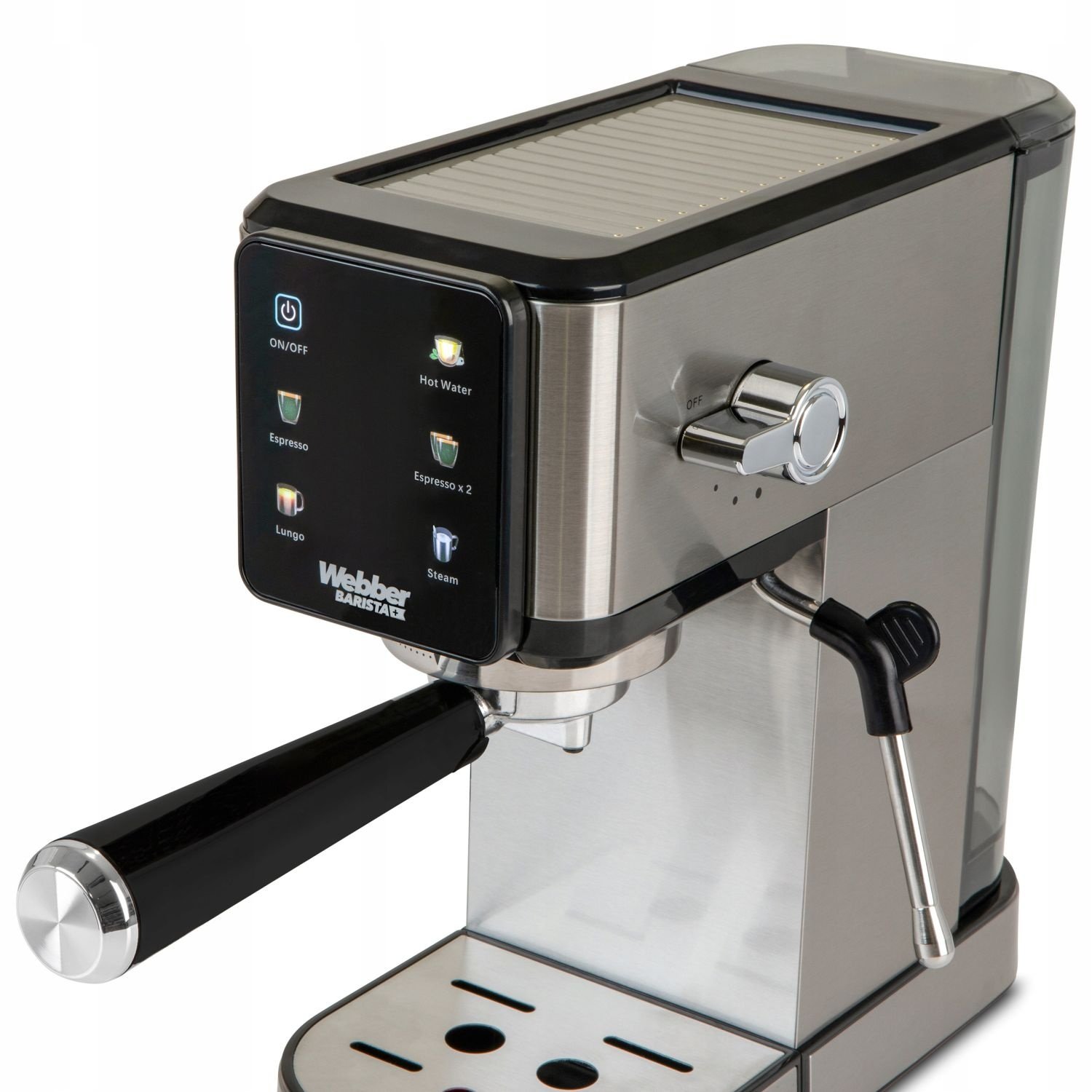 Webber Barista E3 CARTAGO Piston Espressomachine - 20 Bar & Melkschuim