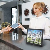 METEO Weerstation SP601 - 6-in-1 met Wi-Fi en Groot Kleurenscherm