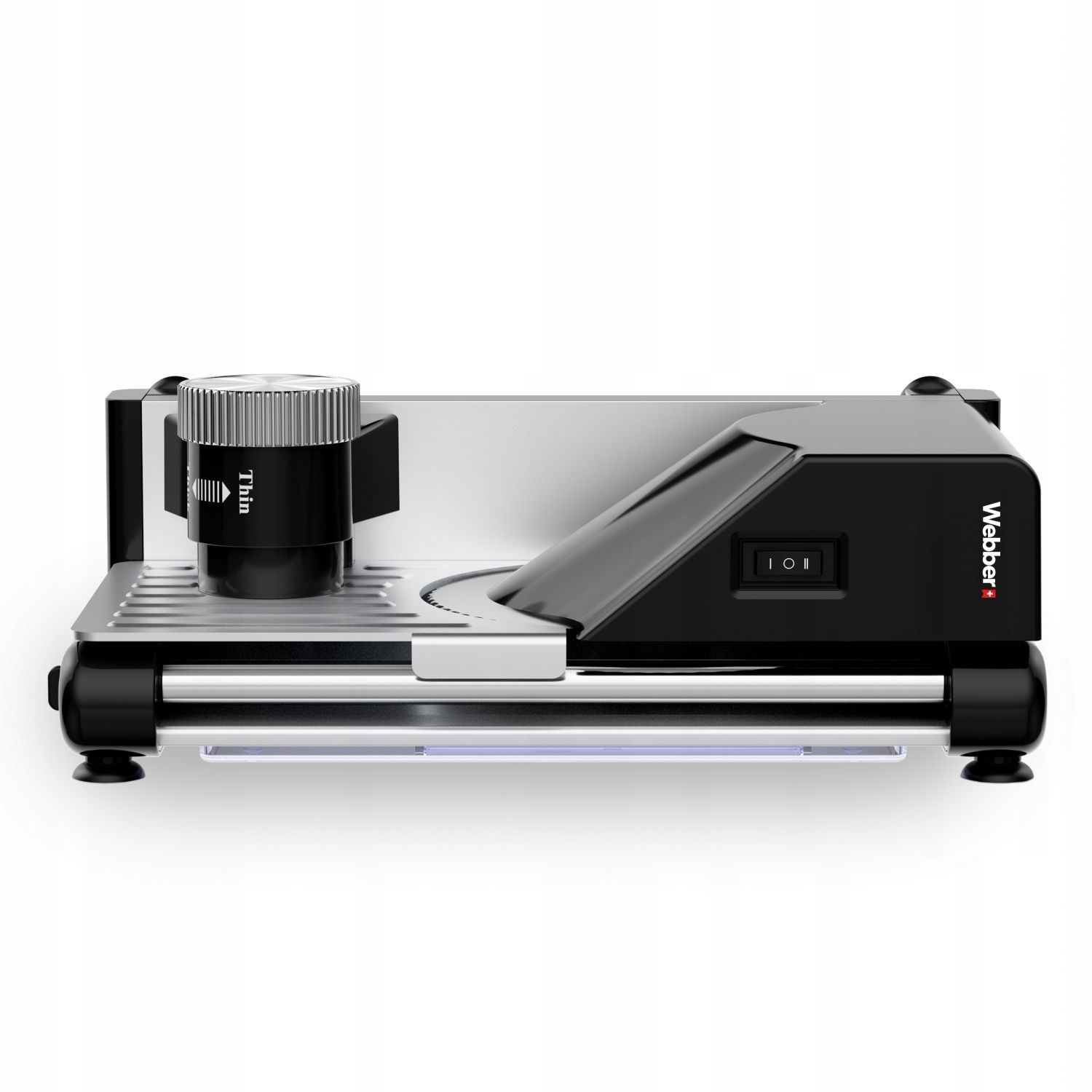 Webber SCHARF MS02 Elektrische Snijmachine - Inklapbaar & RVS Mes