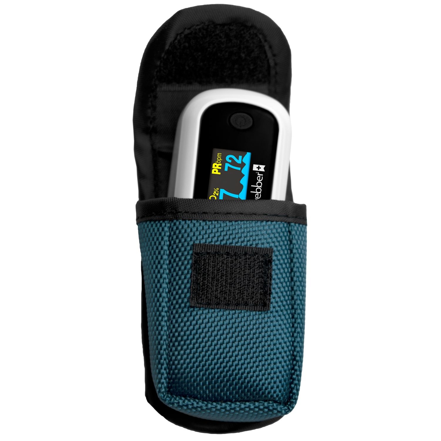 WEBBER Vingerpulsoximeter C356 - Medisch gecertificeerde saturatiemeter