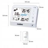 METEO Weerstation SP204 - Met buitensensor en DCF-tijdsynchronisatie