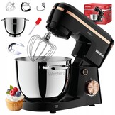 Webber Planetaire Keukenrobot AURA SM15 - 2000W met 5,2L RVS Mengkom