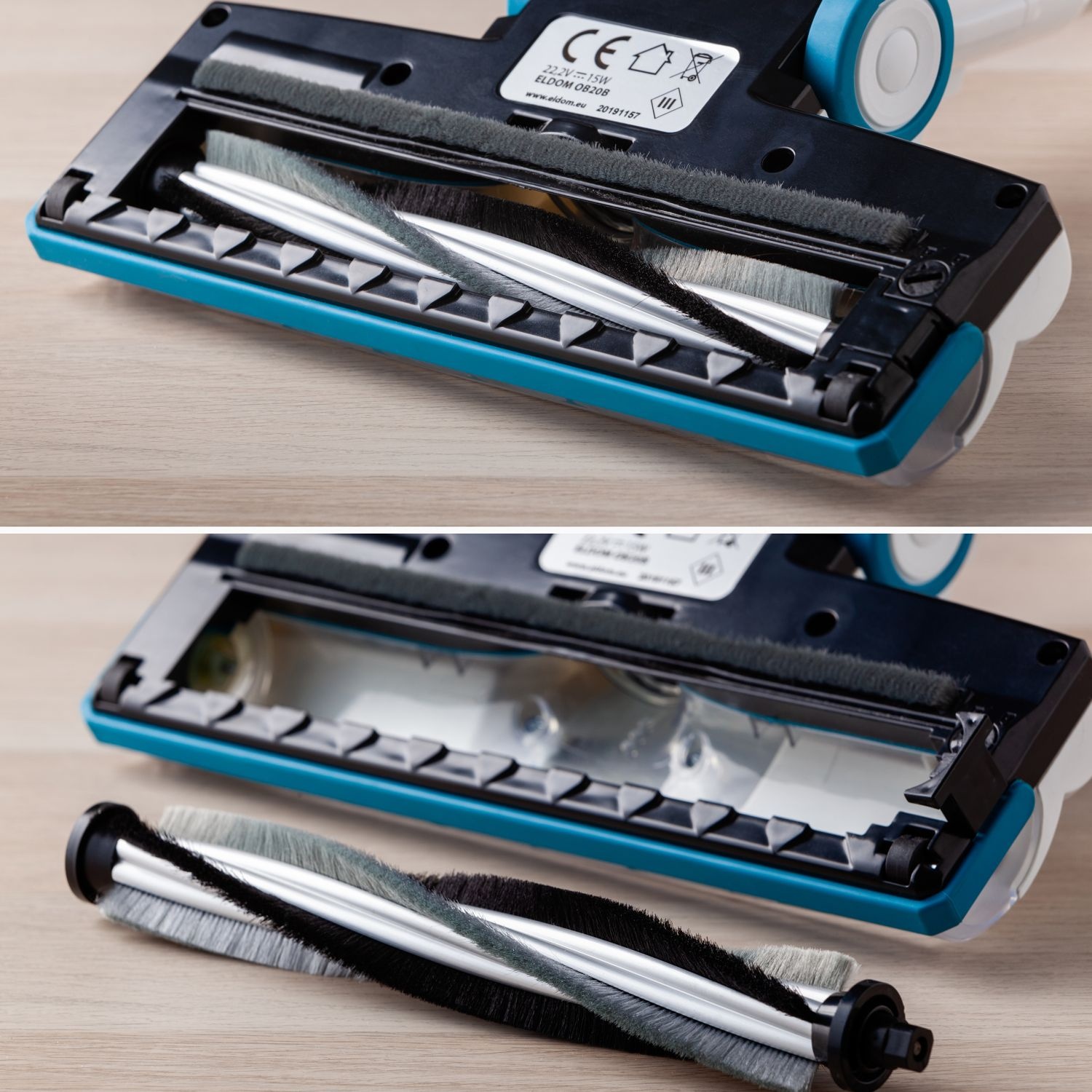 ELDOM Draadloze Steelstofzuiger OB20 - Licht en allergievriendelijk