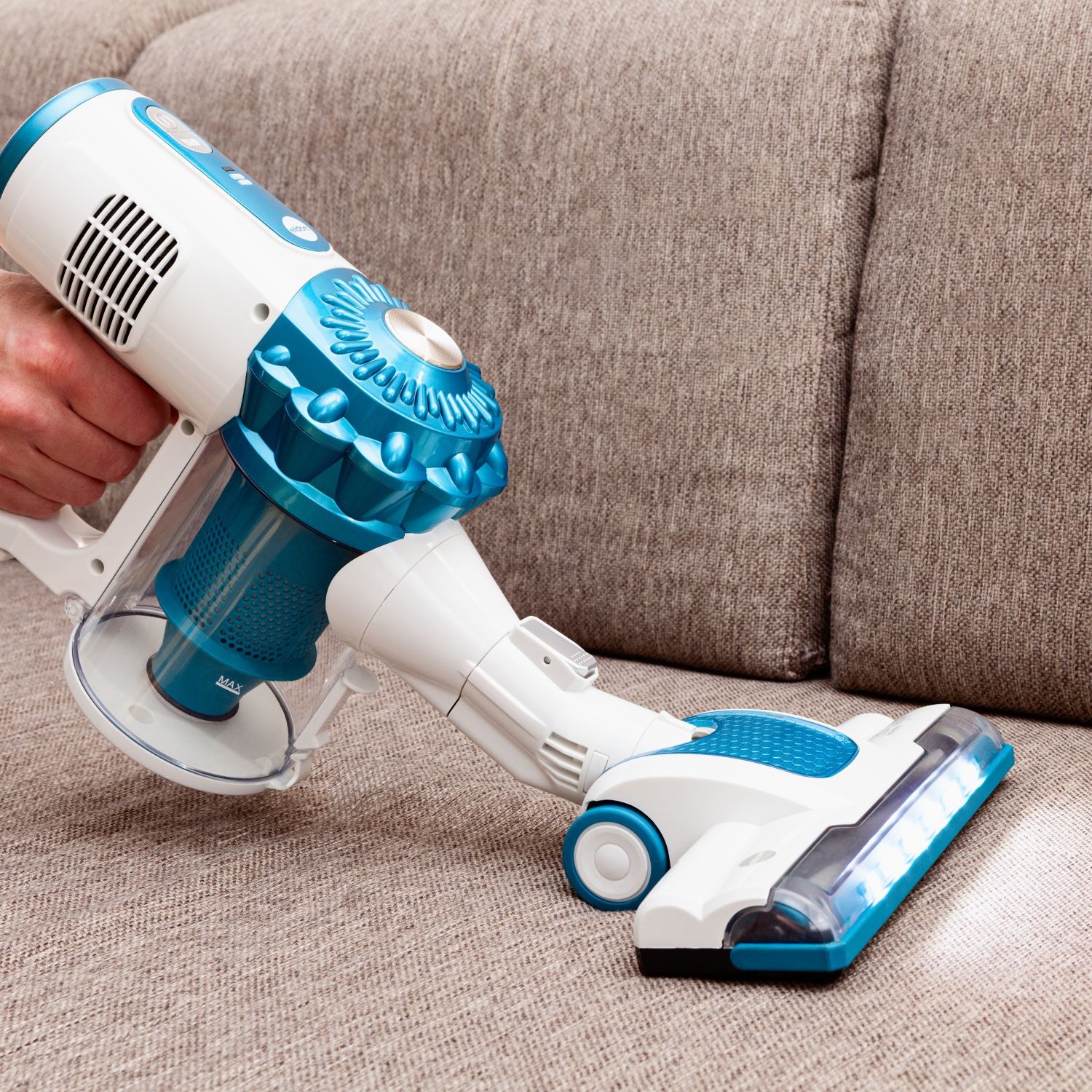 ELDOM Draadloze Steelstofzuiger OB20 - Licht en allergievriendelijk