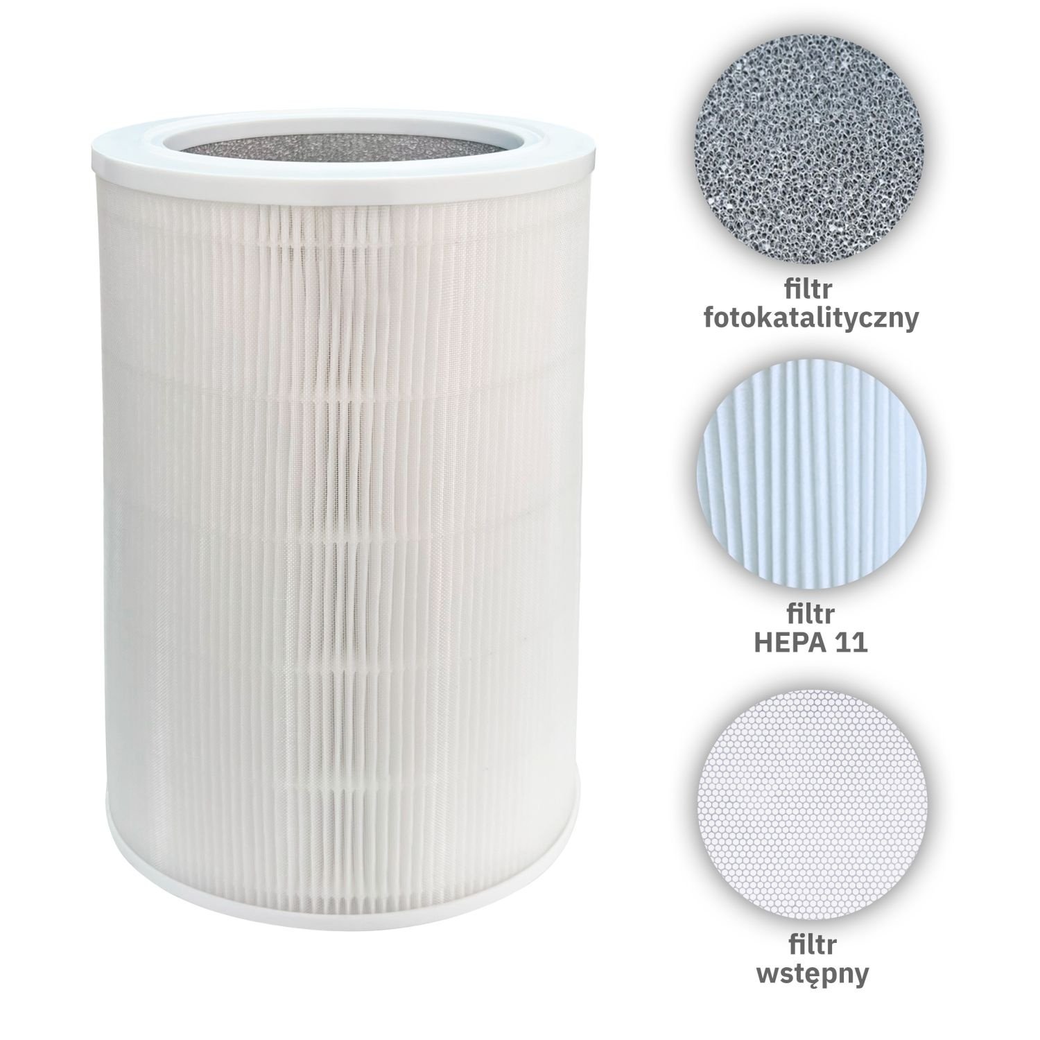 Webber Luchtfilter voor AP8800 - 4-in-1 HEPA 11 tegen Pollen & Geuren