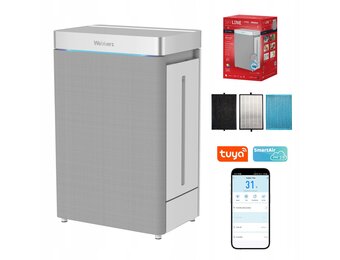 Webber AP9750 Luchtreiniger en Bevochtiger - 5-traps HEPA13 & UV-C