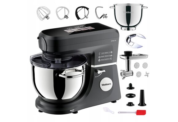 Webber Keukenrobot Modern SM17 - Krachtige 2700W met verwarmingsfunctie