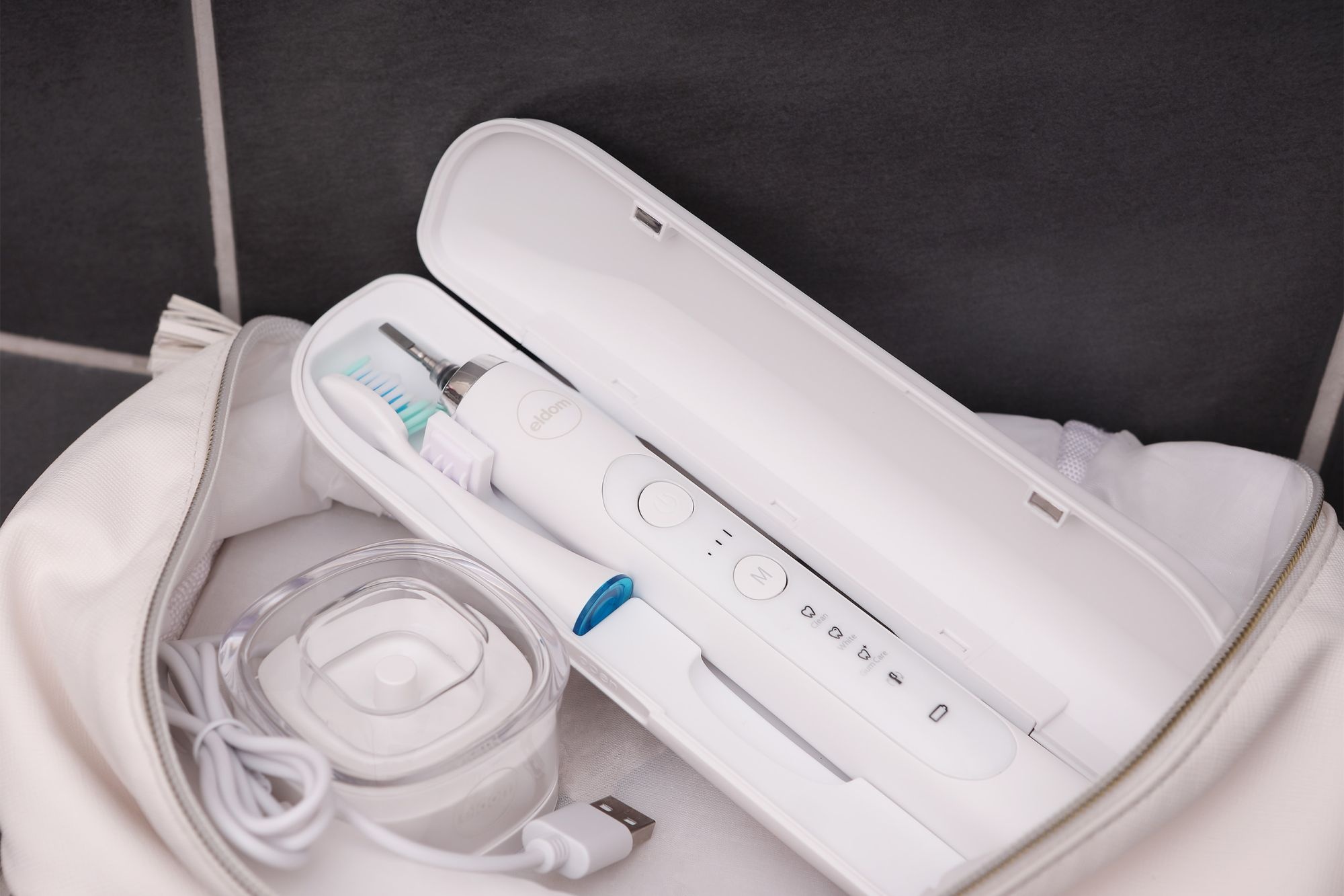 Eldom SD210 Sonische Tandenborstel - 9 Standen voor Wittere Tanden