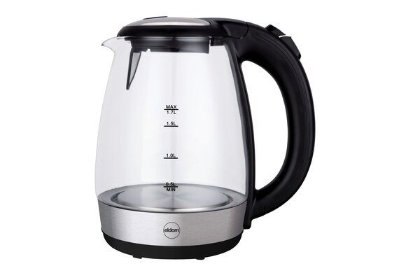 ELDOM elektrische waterkoker C415 - snelle kooktijd en 1.7L inhoud