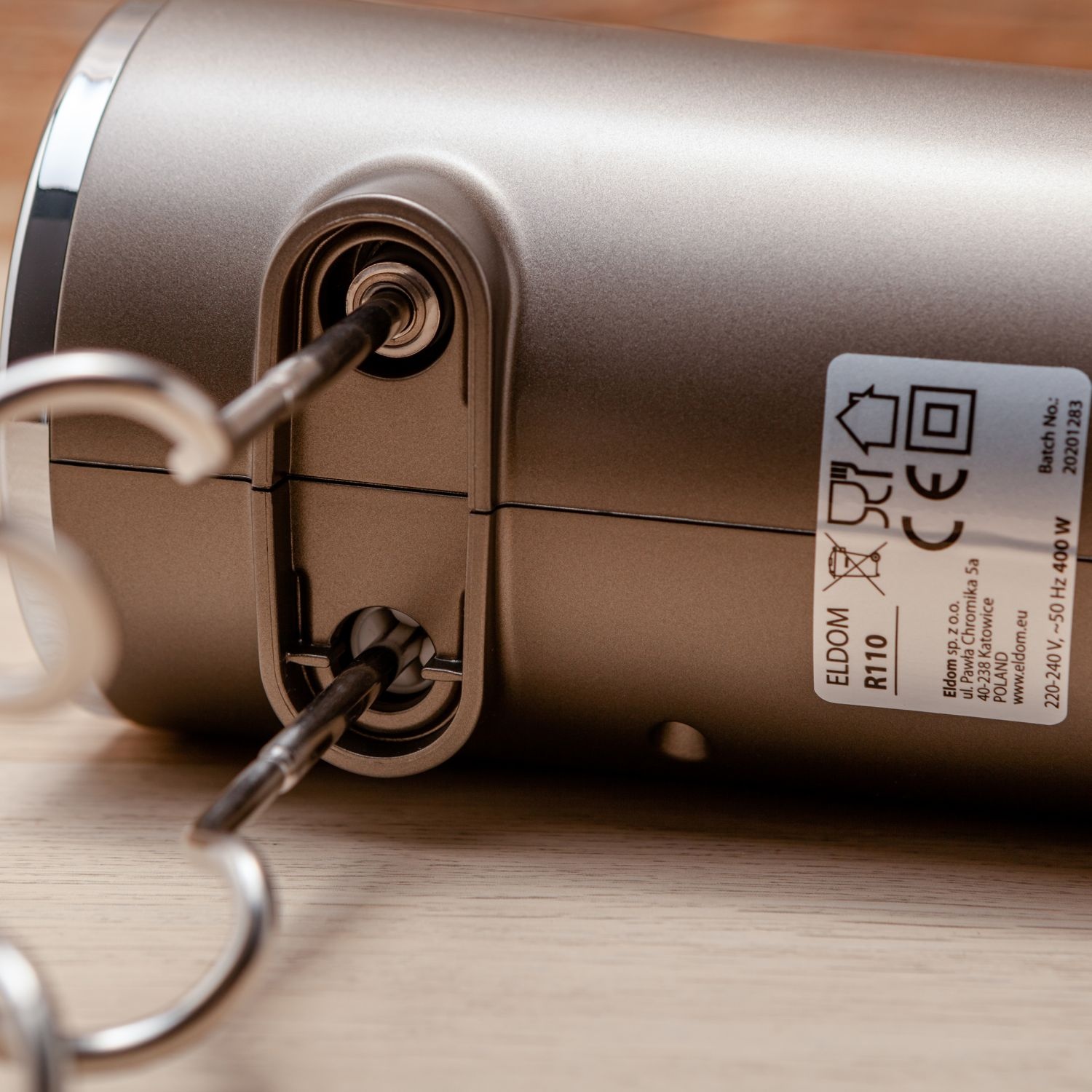 ELDOM Keukenrobot R110 - Krachtige 400W Mixer met Turbo