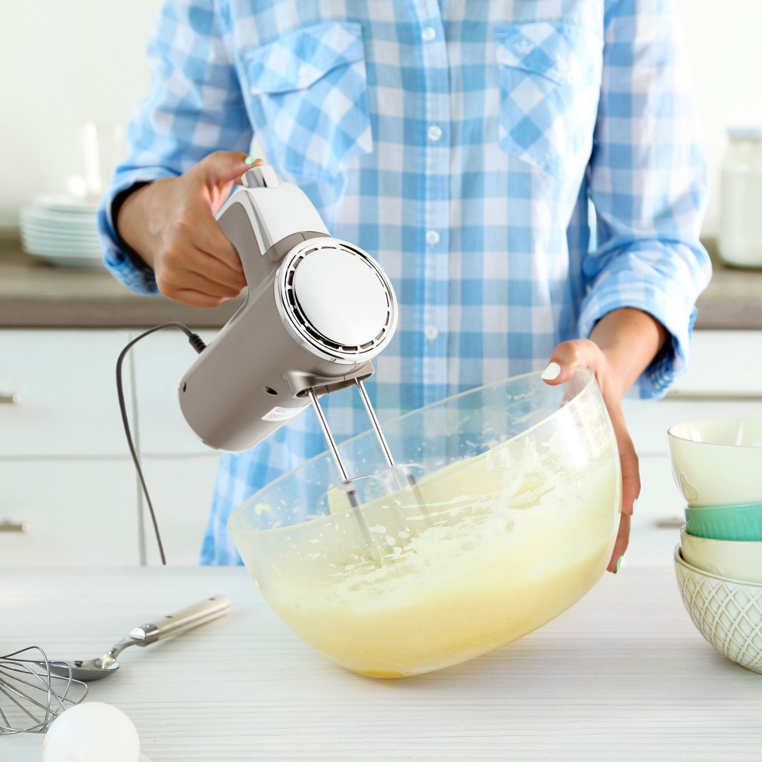 ELDOM Keukenrobot R110 - Krachtige 400W Mixer met Turbo