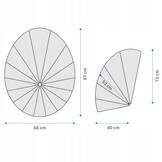 NUFORMA Acapulco Stoel Kussen - Waterdicht en Comfortabel Beige