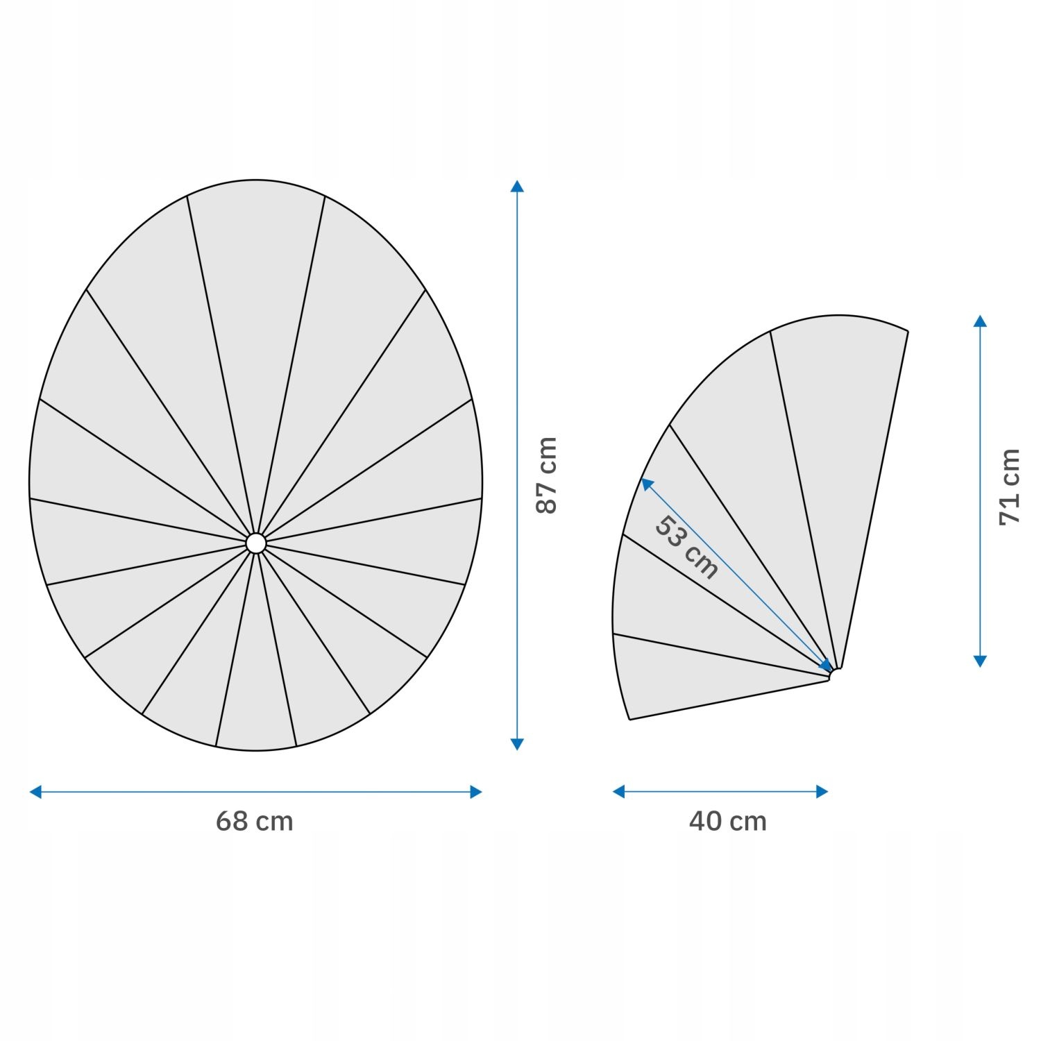 NUFORMA Acapulco Stoel Kussen - Waterdicht en Comfortabel Beige
