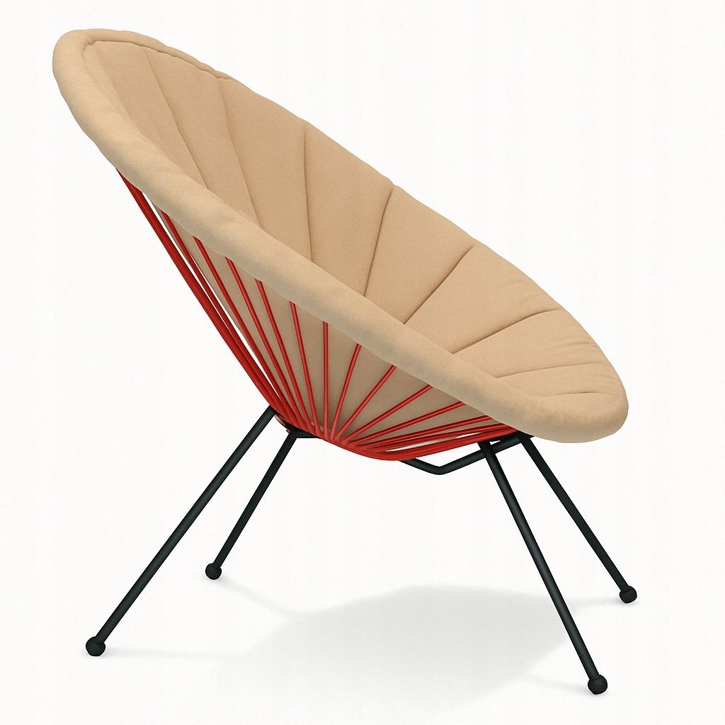 NUFORMA Acapulco Stoel Kussen - Waterdicht en Comfortabel Beige