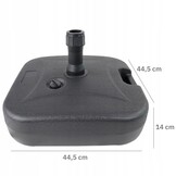 NUFORMA Parasolvoet Vulbaar - 20 kg voor Stabiele Schaduw